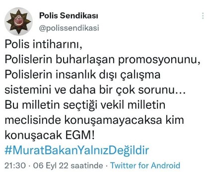 CHP'li Vekil Murat Bakan’ın 'Polis Sendikası' hesabı yöneticisiyle irtibatı ortaya çıktı